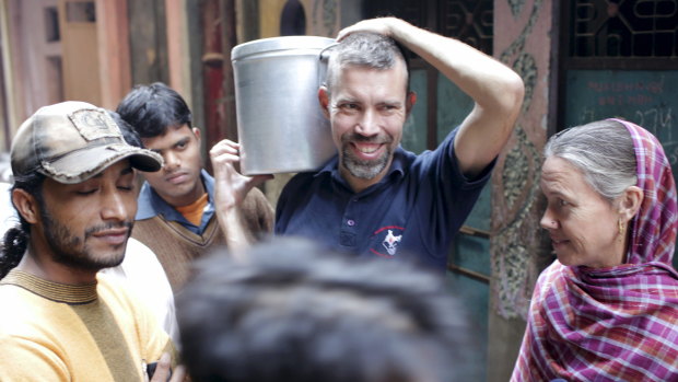 Mark and Cathy Delaney lived in an Indian slum in Delhi.