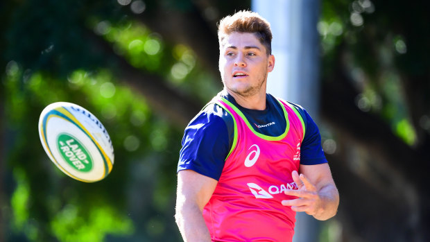 Back: James O'Connor's comeback to Australian rugby has gathered pace. 
