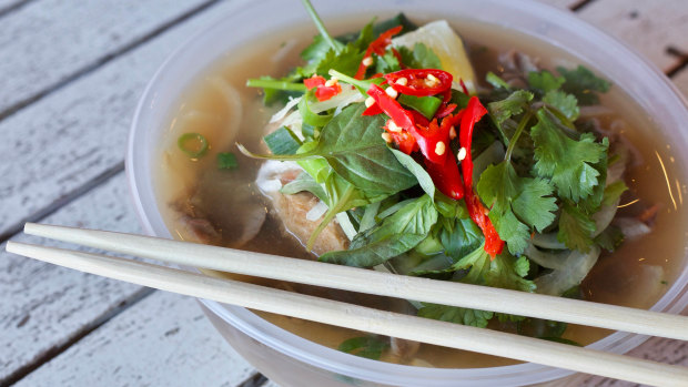 The menu has been revealed for the upcoming Night Noodle Markets in Perth. Pictured is one of the offerings from What The Pho. 