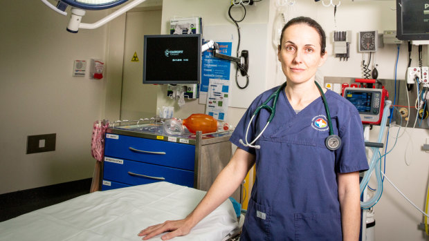 Toxicologist Dr Katherine Isoardi at Princess Alexandra Hospital in Brisbane.
