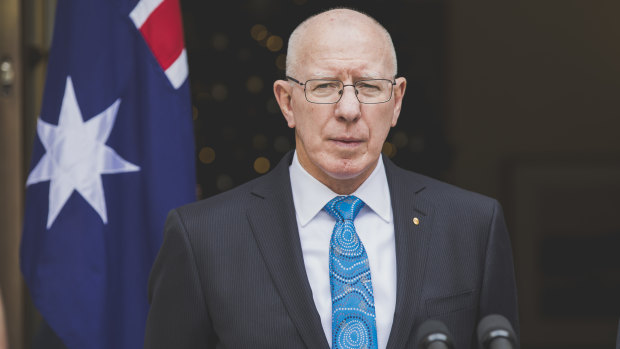 NSW Governor David Hurley.