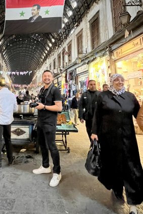 In a market in Damascus, Syria. 