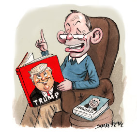 Tony Abbott has had mixed feelings on the Trump presidency