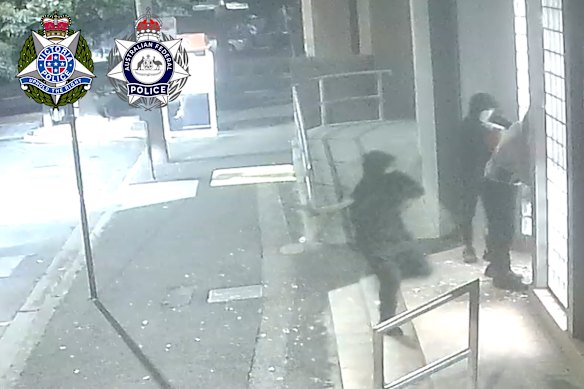Detectives released CCTV footage of the alleged arson attack in May.
