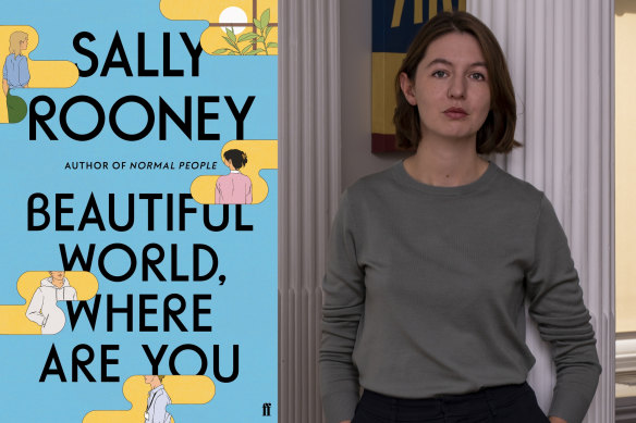 Sally Rooney’s new book is called Beautiful World, Where Are You. 
