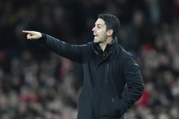 Mikel Arteta was not happy with decisions made against Arsenal.