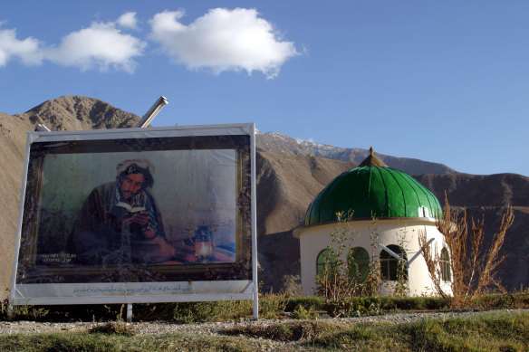 The tomb of Ahmad Shahr Massoud up in the mountainous province of Panjshir. Massoud was one of the most powerful and successful Mujahideen commanders fighting the Russians, being a key player in the civil war and then fighting the Taliban.