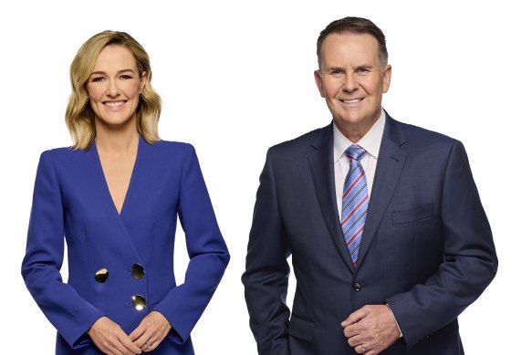 Alicia Loxley and Tony Jones will present Nine’s live coverage of the Victorian election.