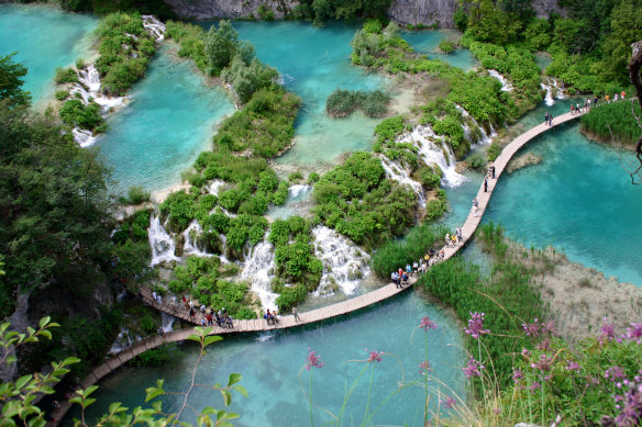The more you look, the more you will discover … Croatia’s Plitvice Lakes National Park.