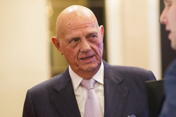 Solomon Lew has said he is not interested in working with the remaining Myer board.