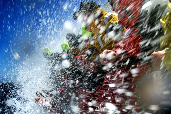 The technicolour Sydney to Hobart. 
