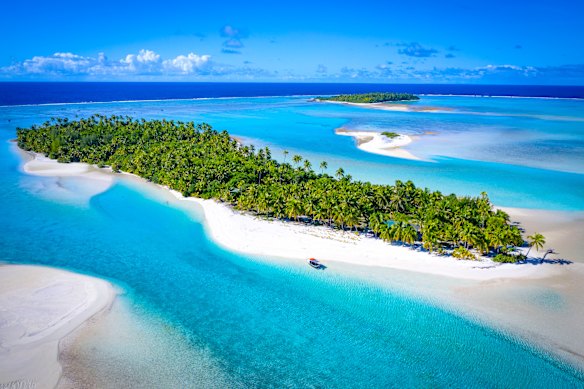 One Foot Island in Aitutaki Lagoon … do you know where this is?
