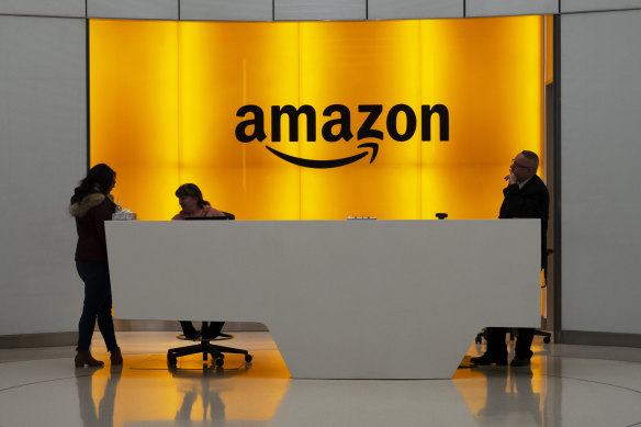Amazon has a near 40 per cent share of US online retailing through its “everything store.”