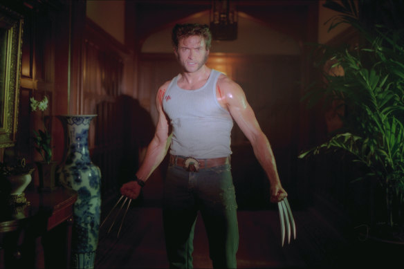 Hugh Jackman as Wolverine in X-Men 2