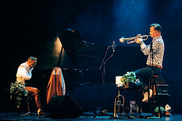 Jef Neve and Neus Nobel at an earlier performance