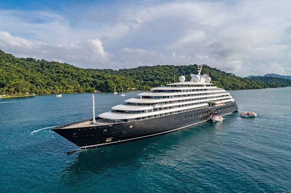 Scenic Eclipse II on location.