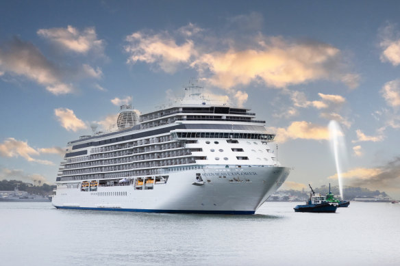 Regent Seven Seas’ Explorer in New Zealand.