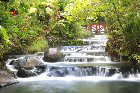 Hot springs near La Fortuna.