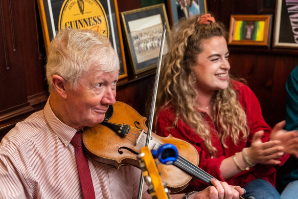 The pub is the place to listen, both to traditional music and oral history.