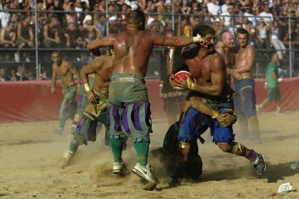 The first rule of Italian historic football is there are no rules in Italian historic football.