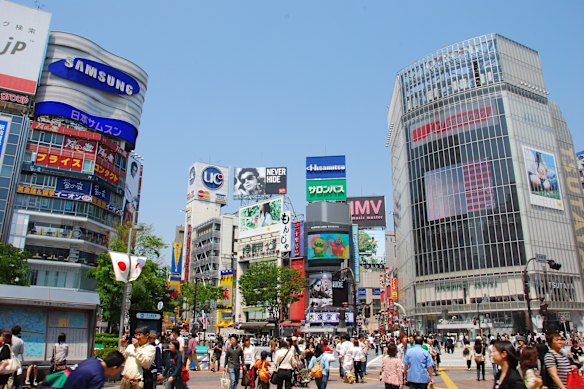 Shibuya Scramble Intersection.