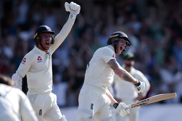 Jack Leach was Ben Stokes’ partner when England won the memorable 2019 Headingley Test.