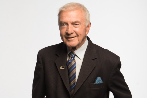 Phil Brady hosted 3AW’s Nightline program for decades.