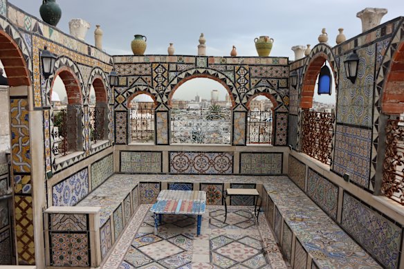 The view from the top.