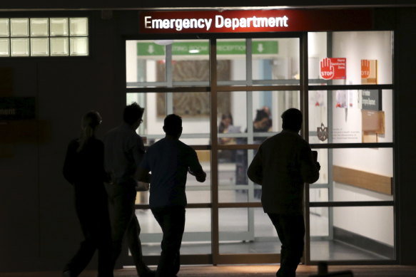Researchers noted a sharp rise in “anxiety fuelled presentations” to the emergency department.