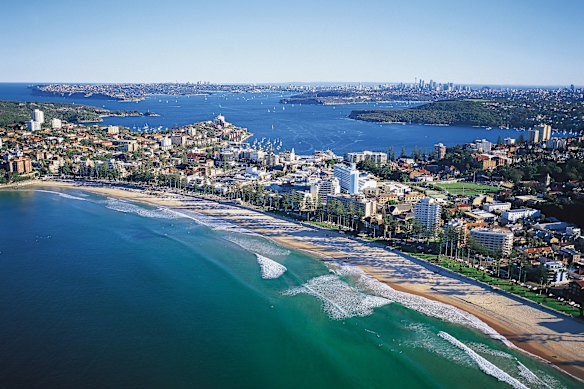Living in Manly was a perennial summer.
