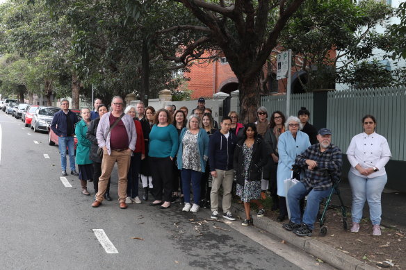 Community members say they were blindsided by plans for a pop-up cycleway on Moore Park Rd in Paddington. 
