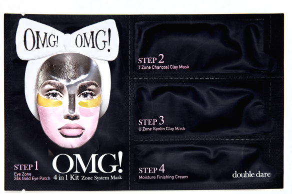 OMG! 4 in 1 Kit Zone System Mask, $17. 
