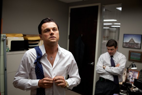 The Oscar-winning film starred Leonardo DiCaprio as disgraced banker Jordan Belfort.