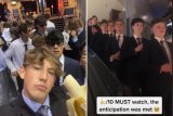 Teens in suits are taking over TikTok, and it’s all in the name of the new Minions movie.