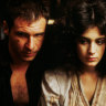 Harrison Ford and Sean Young in Blade Runner.
