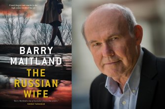 Barry Maitland’s new book is called The Russian Wife. 