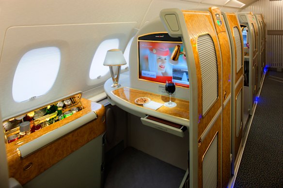 Emirates first class is mile-high luxury.