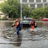 Twenty Sydney SES rescues as storms lash the state and homes inundated