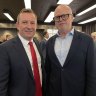 Former Niche Living director Paul Bitdorf (right) with former WA Premier Mark McGowan.