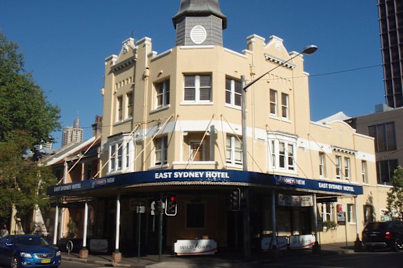 The East Sydney Hotel.