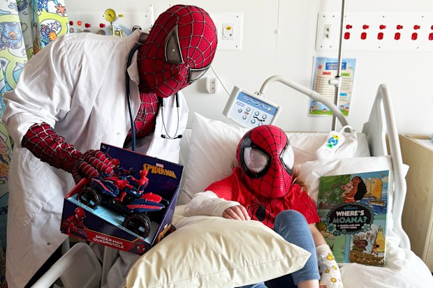 George Mann as Dr. Spider-Man