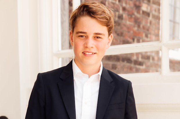 Prince George in his 13th birthday portrait, July 2026