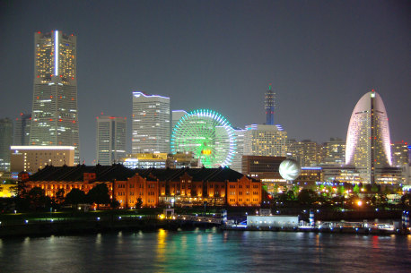 Yokohama Harbour.