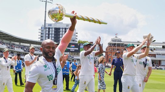 South Africa took the spoils at Lord’s.