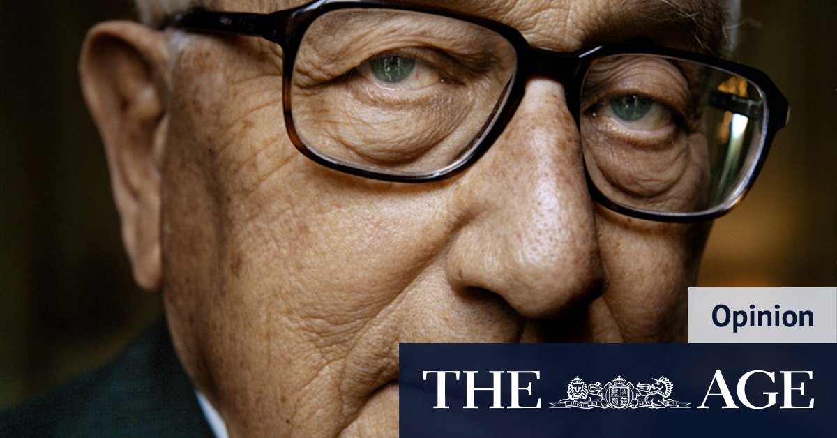 On his 100th birthday, Henry Kissinger drops truth bombs on the present - Vimarsana News