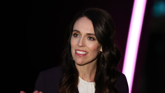 New Zealand's Prime Minister Jacinda Ardern: on track for a big win.
