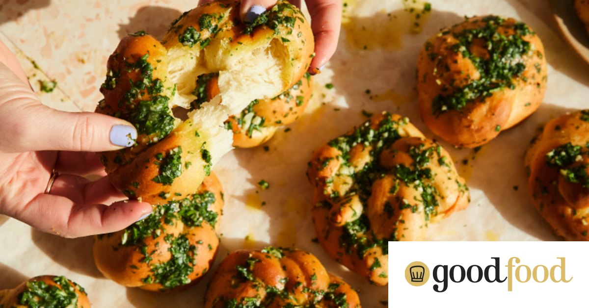 Emelia Jackson’s garlic butter knotted rolls recipe