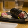 The “torotaku” hand roll.