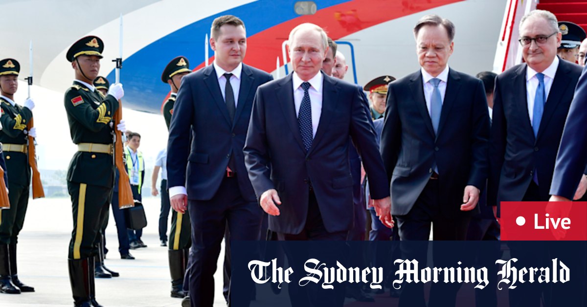 Australia news LIVE: Putin holds ‘detailed’ talks with Xi in China; Israel claims death of Hamas spokesperson; Dezi Freeman manhunt continues