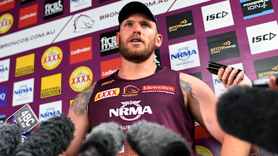Matt Lodge missed out on the captaincy of the Broncos amid complaints from former players.